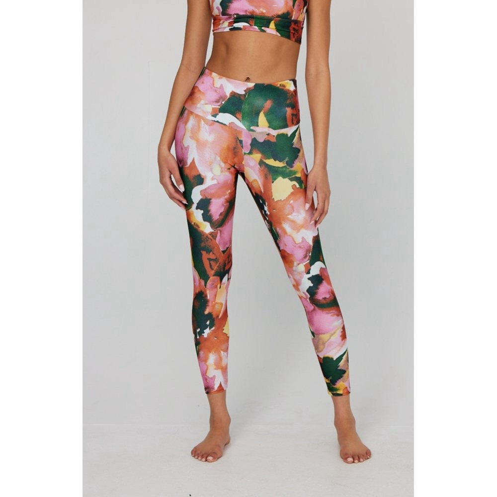 Onzie Multicolor Floral Leggings